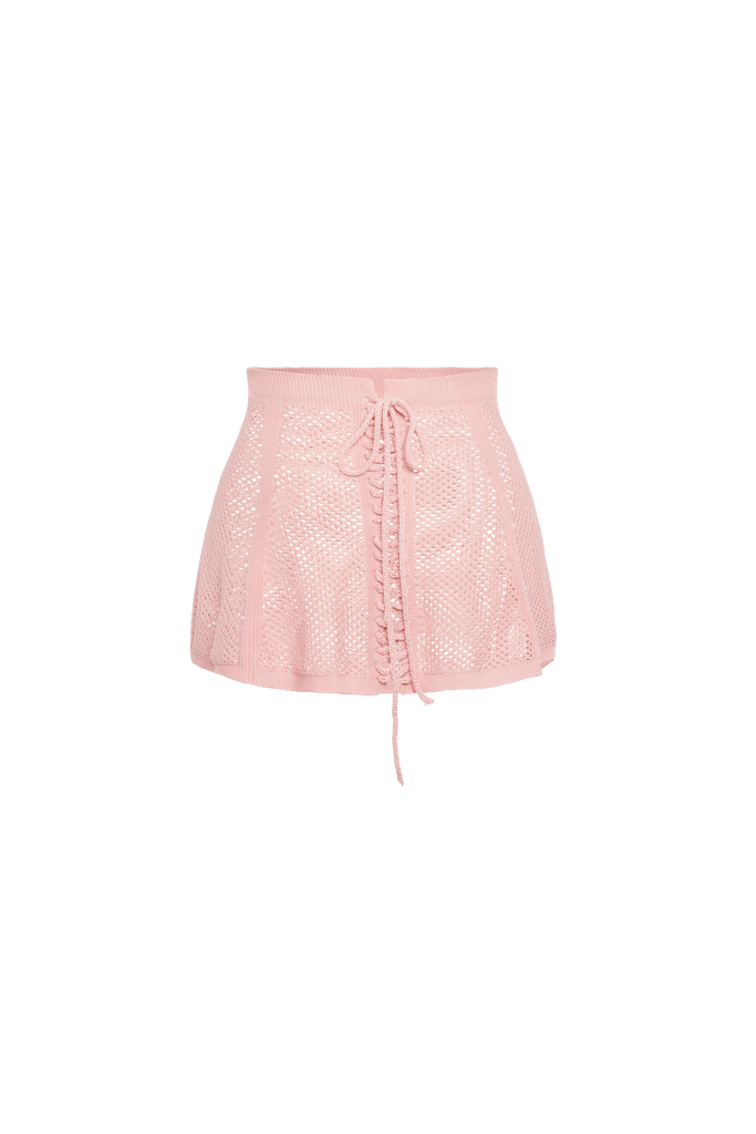 ZSA ZSA MINI SKIRT PINK – OLIVIA LATINOVICH