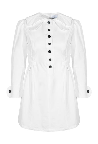 CLAUDETTE DRESS WHITE